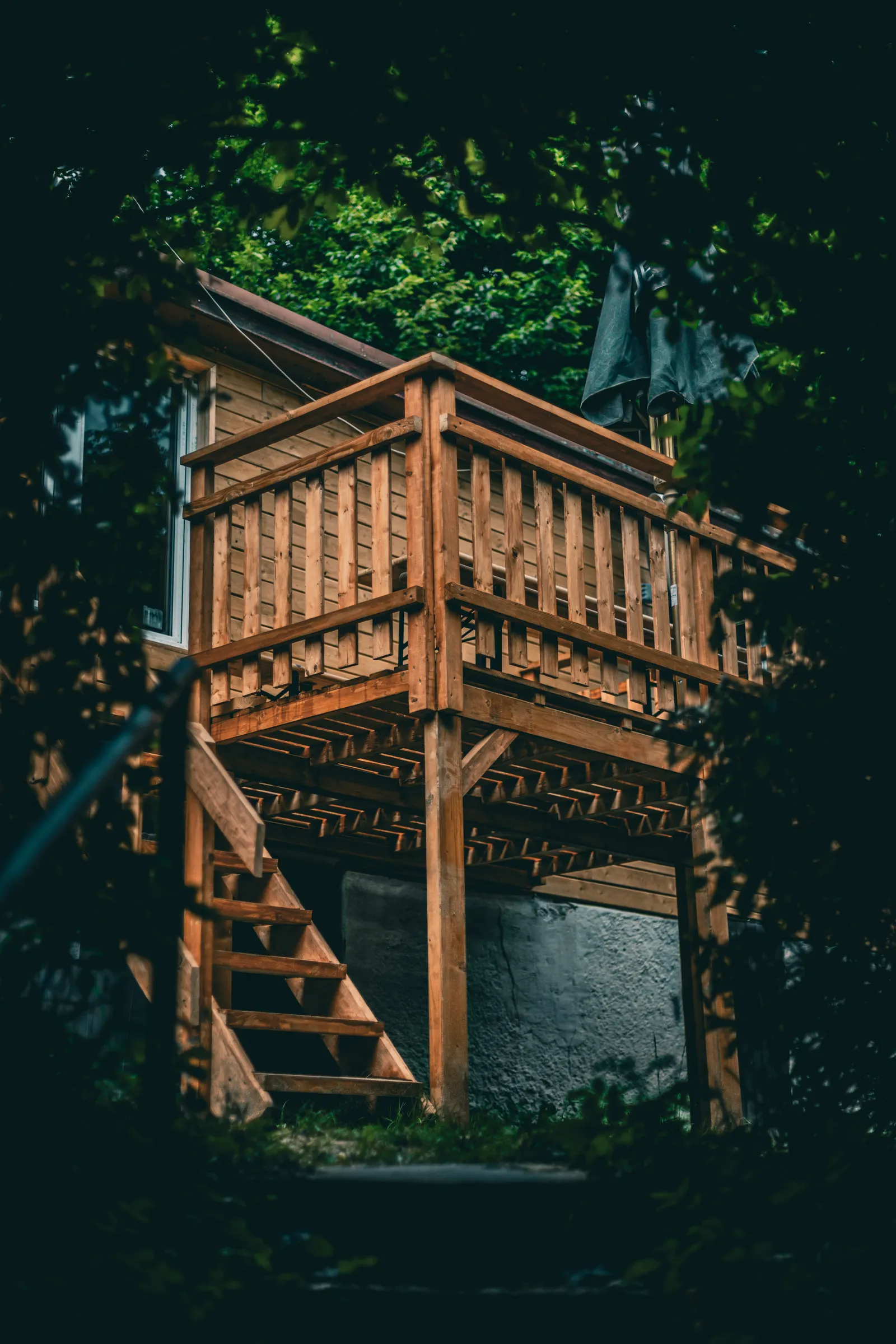 Chata Valanda u přehrady Bystřička